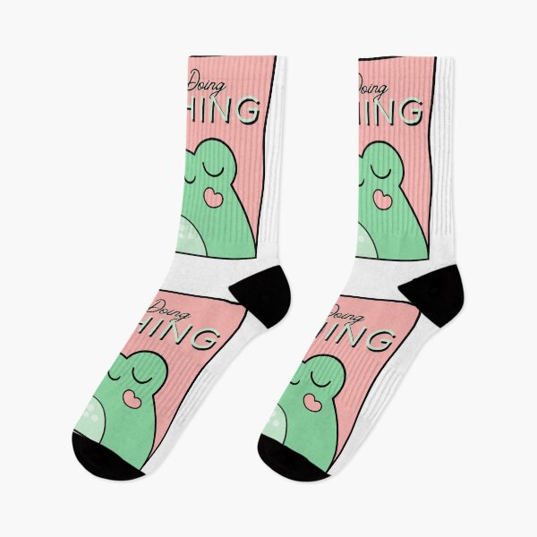Item preview, I Am Doing Nothing – Cute Frog Minimal Design designed and sold by ade-datt.