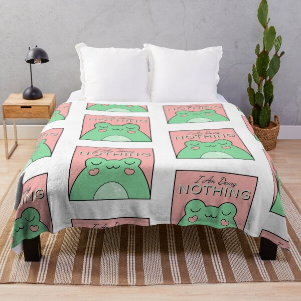 Item preview, I Am Doing Nothing – Cute Frog Minimal Design designed and sold by ade-datt.