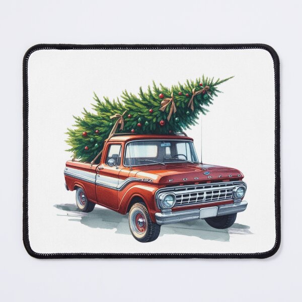 Item preview, Iconic Holiday Cars Art Print - Classic Christmas Automotive Design designed and sold by MiszungART.