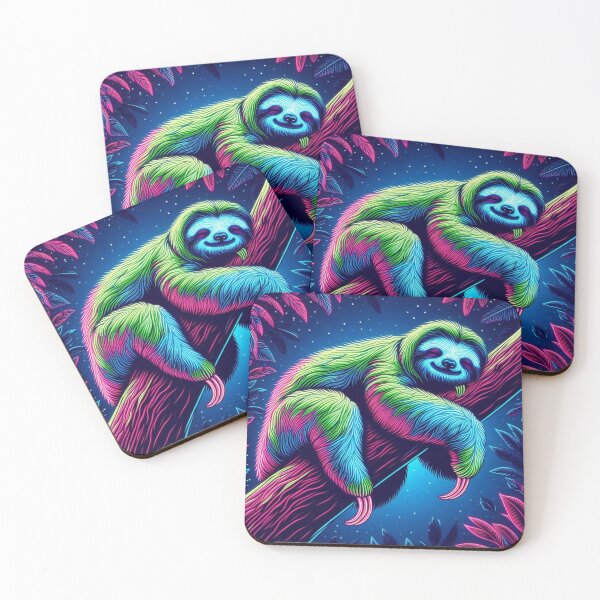 Item preview, Cute sloth sleeping  designed and sold by Dogandesighn.