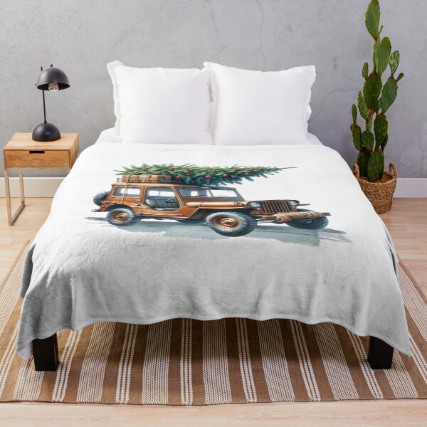 Item preview, Iconic Holiday Cars Art Print - Classic Christmas Automotive Design designed and sold by MiszungART.