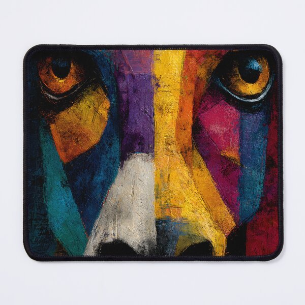 Item preview, Abstract Animal Close-Up with Vibrant Colors and Fragmented Details designed and sold by daila70.