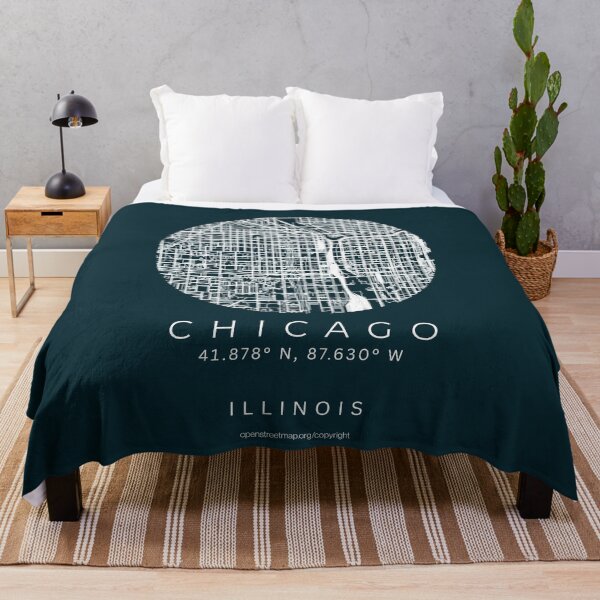 Item preview, Chicago Illinois City Minimalist Map designed and sold by NosandEdgy.