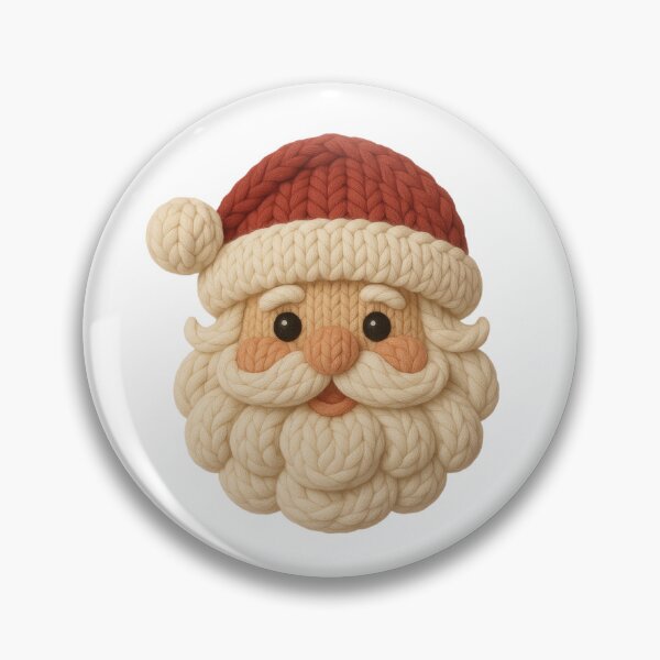 Aperçu de l'œuvre Warm & Woolly Santa, Crochet Christmas Santa créée et vendue par Batycab Shop.