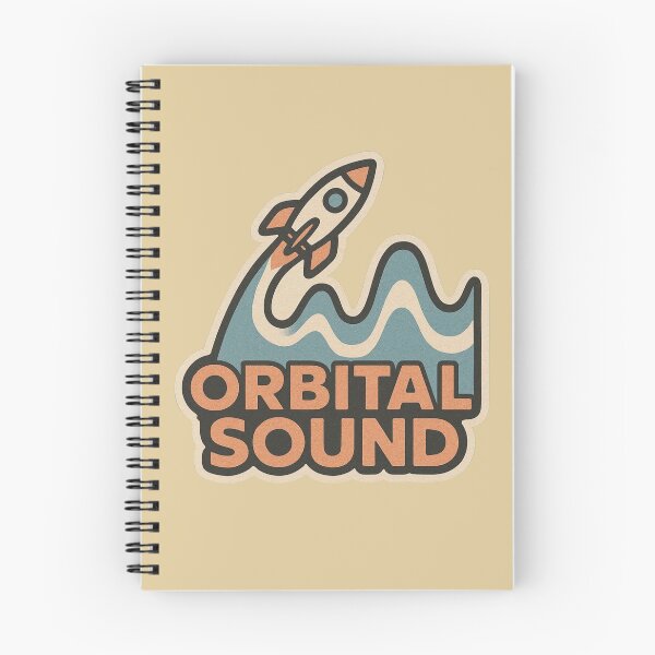 Item preview, Orbital Sound – Spacewave Retro Electronic Voyager Design designed and sold by |TRSSHOP|.