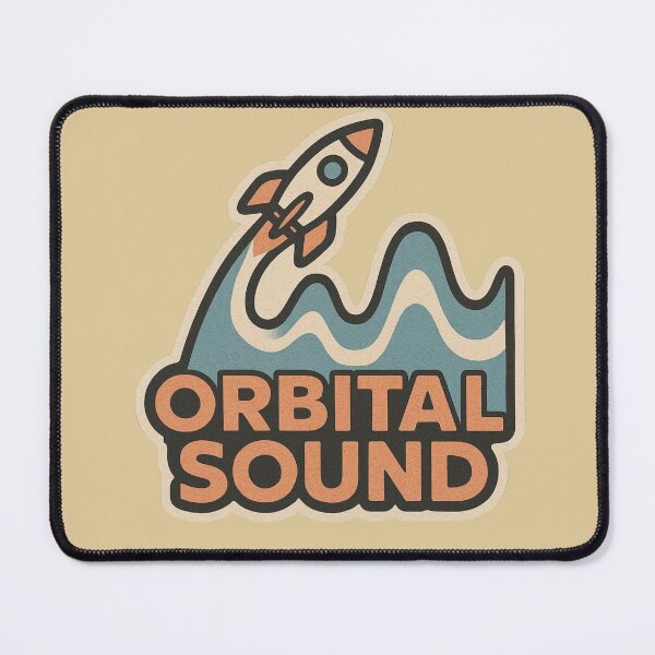 Item preview, Orbital Sound – Spacewave Retro Electronic Voyager Design designed and sold by |TRSSHOP|.