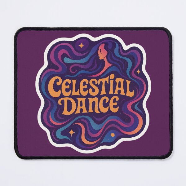 Item preview, Celestial Dance – Cosmic Psychedelic Flow Illustration designed and sold by |TRSSHOP|.
