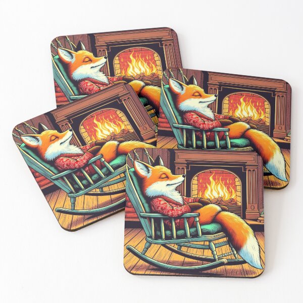 Item preview, Cute fox sleeping designed and sold by Dogandesighn.