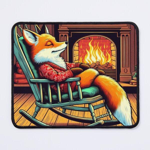 Item preview, Cute fox sleeping designed and sold by Dogandesighn.