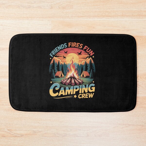 Item preview, Fires Friends Fun Camping Crew Summer designed and sold by AnixieArtFun.