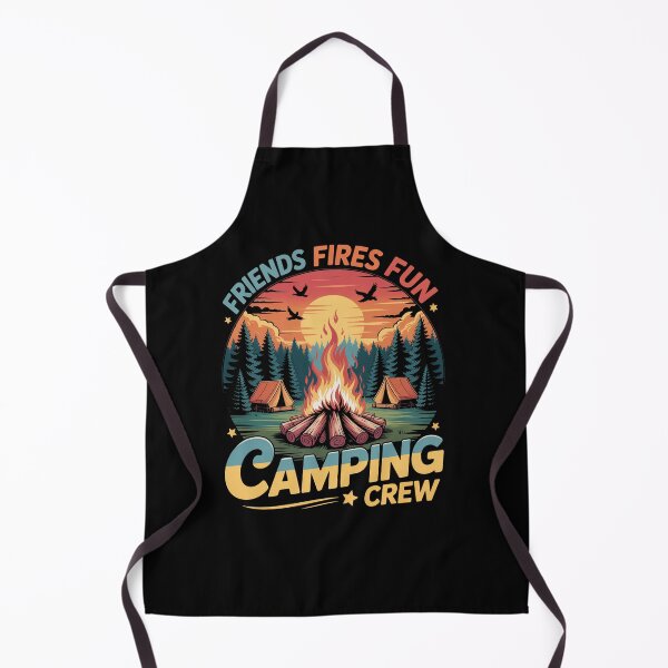 Item preview, Fires Friends Fun Camping Crew Summer designed and sold by AnixieArtFun.