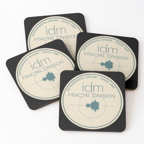 Item preview, IDM Fractal Division – Experimental Sound Badge Design designed and sold by |TRSSHOP|.