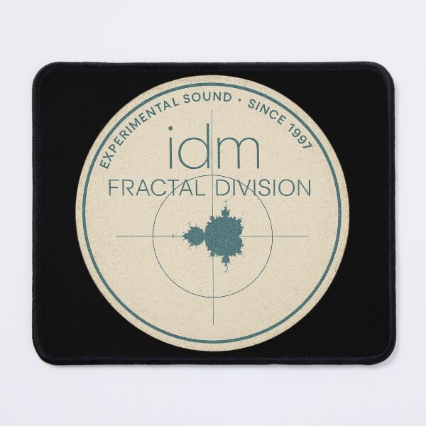 Item preview, IDM Fractal Division – Experimental Sound Badge Design designed and sold by |TRSSHOP|.