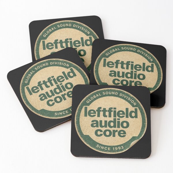 Item preview, Leftfield Audio Core – Global Sound Division Retro Badge designed and sold by |TRSSHOP|.