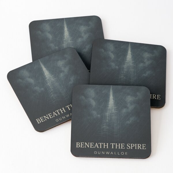 Item preview, Beneath the Spire – Abstract Storm Spire (Gunwalloe Collection) designed and sold by Rectoryprint.