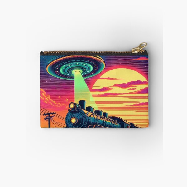 Item preview, Old train and ufo  designed and sold by Dogandesighn.
