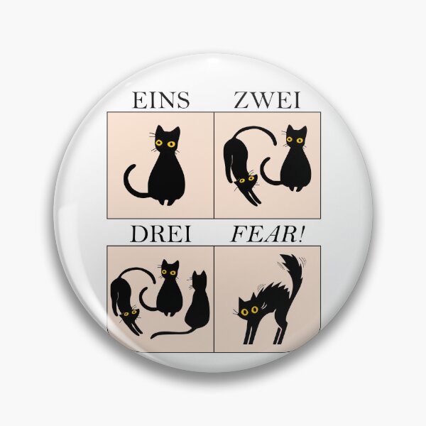 Item preview, Learning German with cats: Eins, Zwei, Drei, FEAR designed and sold by Groenendijk.