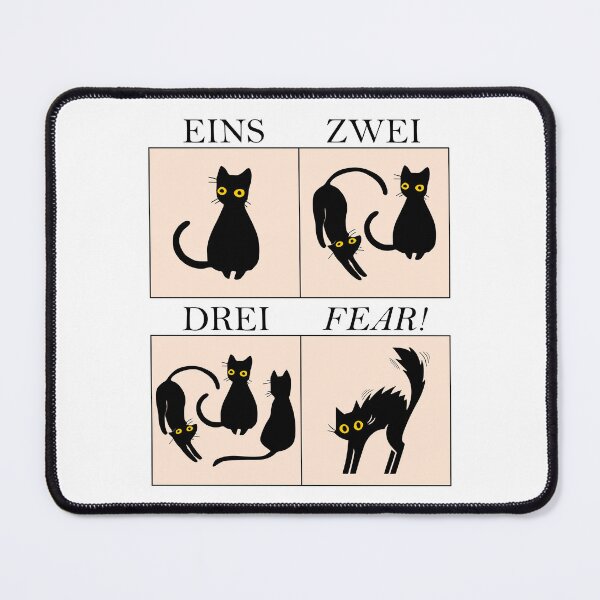 Item preview, Learning German with cats: Eins, Zwei, Drei, FEAR designed and sold by Groenendijk.