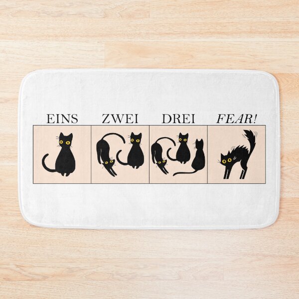 Item preview, Learning German with cats: Eins, Zwei, Drei, FEAR designed and sold by Groenendijk.