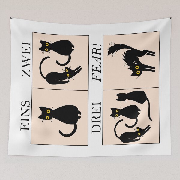 Item preview, Learning German with cats: Eins, Zwei, Drei, FEAR designed and sold by Groenendijk.