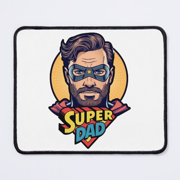 Item preview, Super Dad - Retro Comic Superhero | Best Dad Gift for Father's Day & Birthday designed and sold by MiszungART.