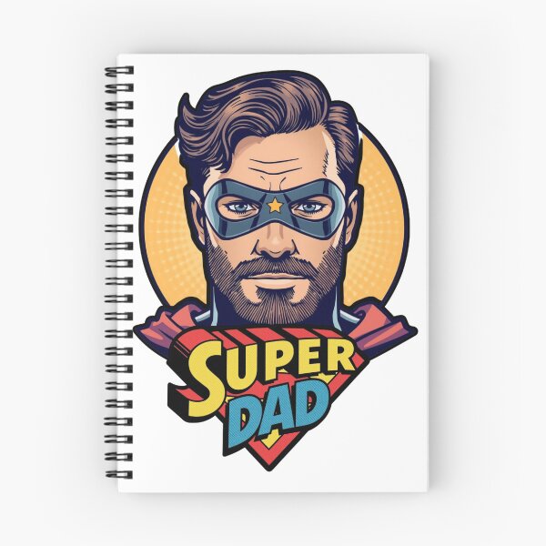 Item preview, Super Dad - Retro Comic Superhero | Best Dad Gift for Father's Day & Birthday designed and sold by MiszungART.