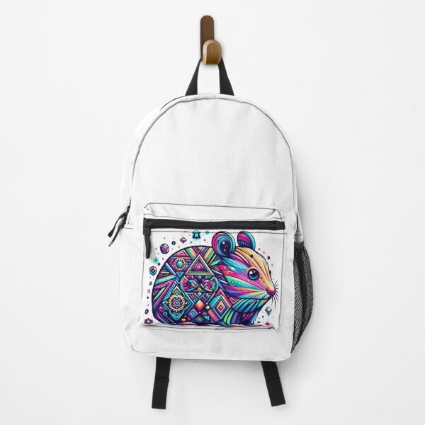 Item preview, Colorful geometric decorative mystic hamster designed and sold by Dogandesighn.