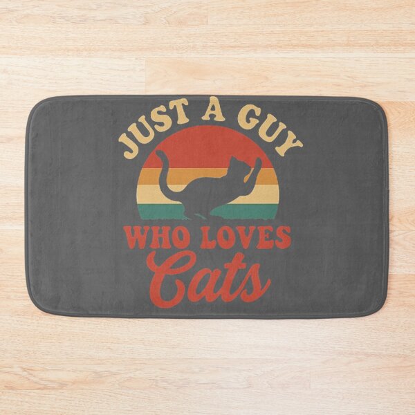 Item preview, Just A Guy Who Loves Cats designed and sold by MiLaKK.