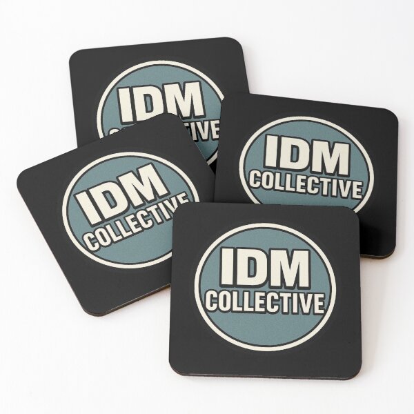 Item preview, IDM Collective – Minimal Electronic Culture Badge designed and sold by |TRSSHOP|.