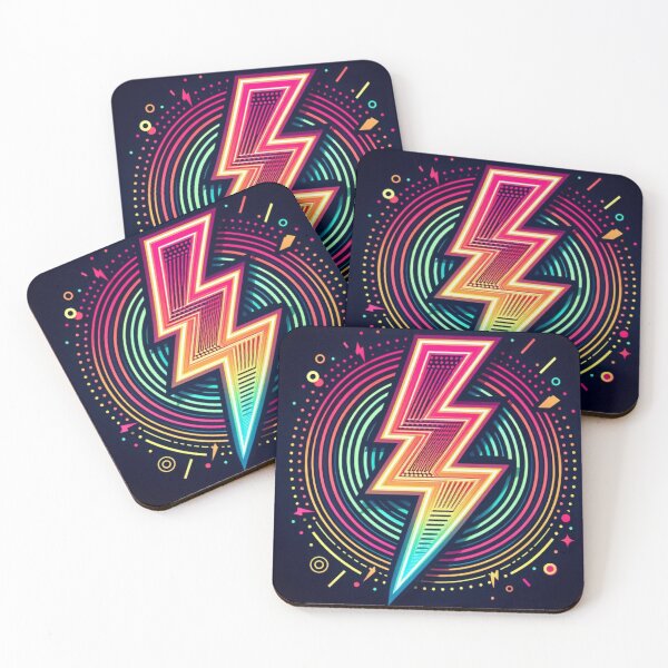 Item preview, Colorful Lightning  designed and sold by Dogandesighn.