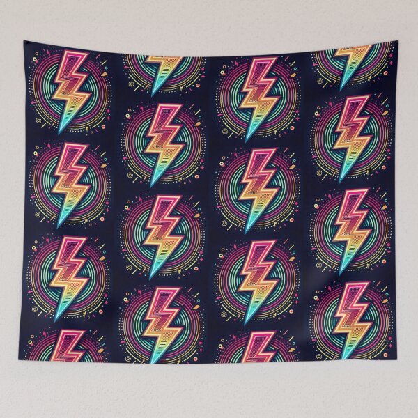 Item preview, Colorful Lightning  designed and sold by Dogandesighn.