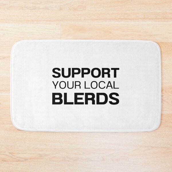 Item preview, Support Your Local Blerds designed and sold by ThaLilBlerdSpot.