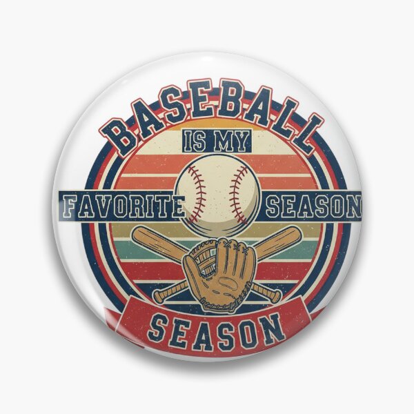 Item preview, Baseball Is My Favorite Season | Vintage Sunset Ballgame Fan Tee designed and sold by Sushikidsntod.