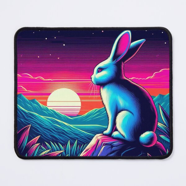 Item preview, Cute bunny sunset watching  designed and sold by Dogandesighn.