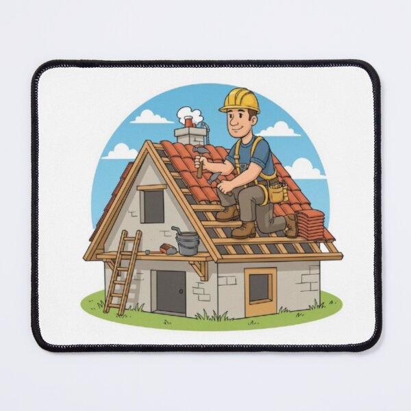Item preview, The Art of Roofing: Roof Under Construction designed and sold by Sappe_online.