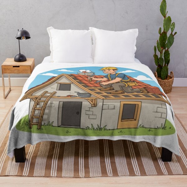 Item preview, The Art of Roofing: Roof Under Construction designed and sold by Sappe_online.