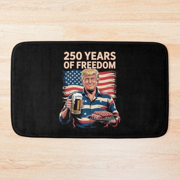 Item preview, 250 Years America Trump July 4th 2026 Freedom Independence designed and sold by MonsterBuddiess.