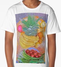 a table full of exotic fruit Long T-Shirt