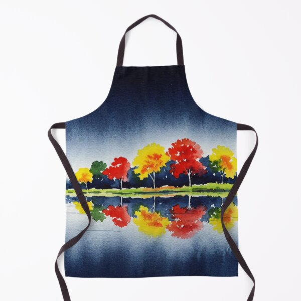 Item preview, Colorful autumn trees designed and sold by Design4uStudio.