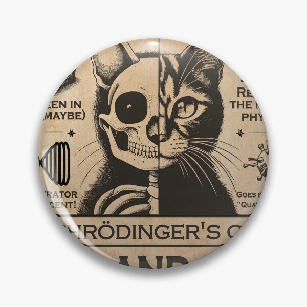 Item preview, Schrödinger's Cat - Wanted Dead AND Alive designed and sold by Groenendijk.