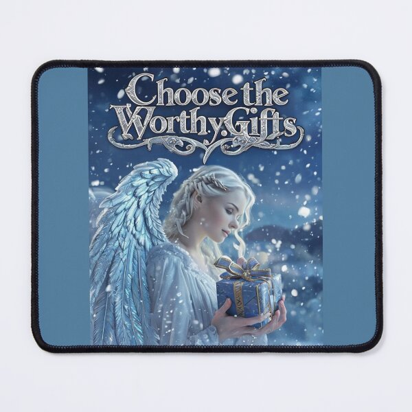 Item preview, Yule Valkyrie – Ice-Winged Christmas Illustration designed and sold by Mythic Tide.