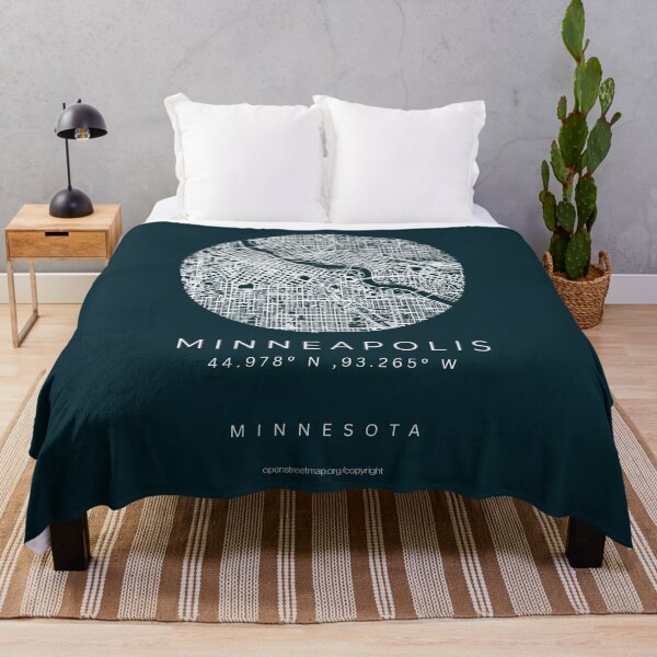 Item preview, Minneapolis Minnesota Minimalist City Map designed and sold by NosandEdgy.