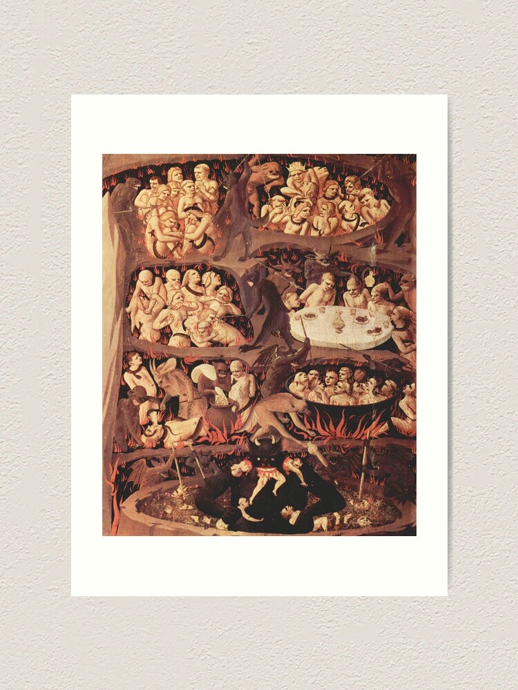 Hd The Last Judgment Fra Angelico Florence High Definition Art Print By Mindthecherry Redbubble