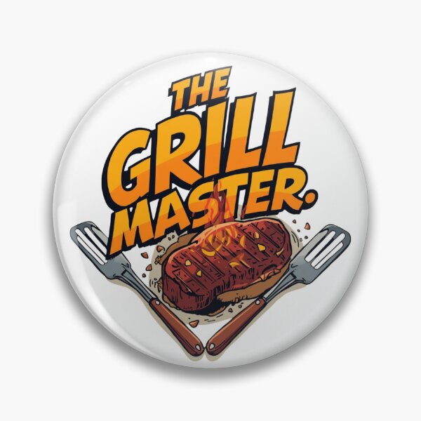Item preview, The Grill Master - Funny BBQ Dad Gift | King of the Grill, Steak & Barbecue Design designed and sold by MiszungART.