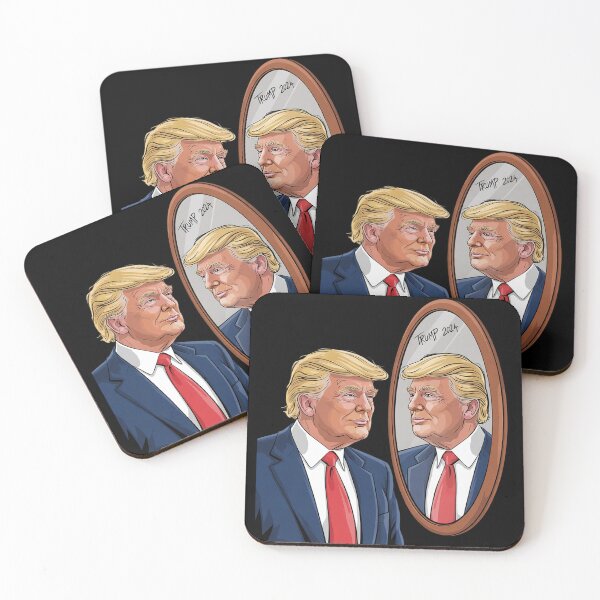 Item preview, Anti-Donald Trump Kissing Mirror - Narcissism Satire designed and sold by MonsterBuddiess.