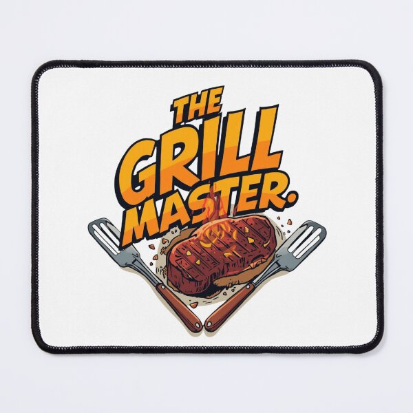 Item preview, The Grill Master - Funny BBQ Dad Gift | King of the Grill, Steak & Barbecue Design designed and sold by MiszungART.