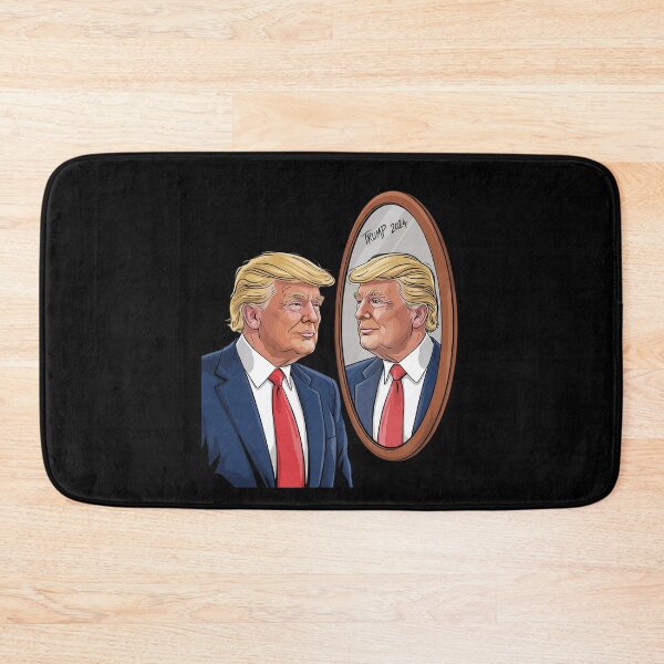 Item preview, Anti-Donald Trump Kissing Mirror - Narcissism Satire designed and sold by MonsterBuddiess.