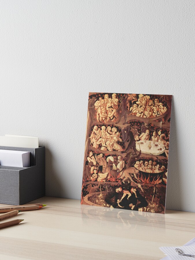 Hd The Last Judgment Fra Angelico Florence High Definition Art Board Print By Mindthecherry Redbubble