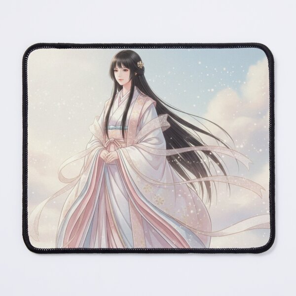Item preview, Orihime — Weaver of Celestial Threads | Japanese Mythical Art / 織姫 ― 天を紡ぐ光の君 designed and sold by Mori-no-Akari.