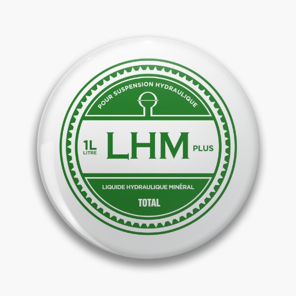 Item preview, LHM - Liquide Hydraulic Mineral vintage style logo designed and sold by RJWautographics.
